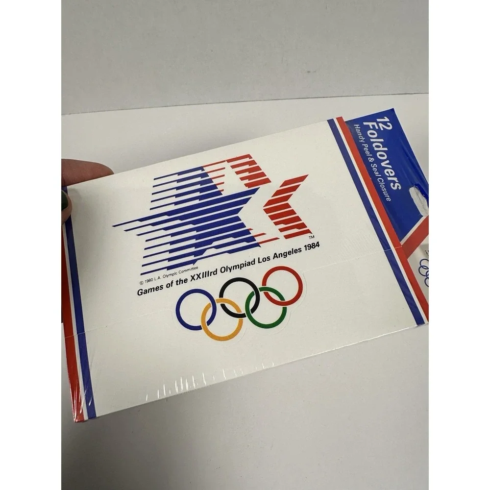 1984 Olympics Foldovers Notecards Invitations NEW SEALED 12 count Collectable